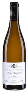 Joseph Burrier Chateau De Beauregard Pouilly-Fuisse 2012